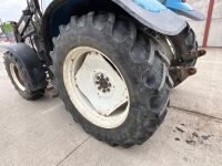 NEW HOLLAND TS110 4WD TRACTOR & FRONT LOADER - 6