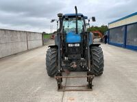 NEW HOLLAND TS110 4WD TRACTOR & FRONT LOADER - 18
