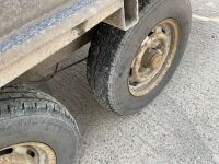 APPROX. 8.5ft x 5.3ft INDESPENSION TWIN AXLE DROPSIDE TRAILER - 12
