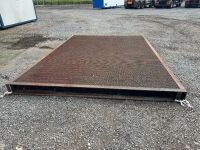 APPROX. 13.2ft x 9.6ft METAL PLATFORM BASE - 2