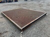 APPROX. 13.2ft x 9.6ft METAL PLATFORM BASE - 3