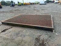 APPROX. 13.2ft x 9.6ft METAL PLATFORM BASE - 4