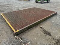 APPROX. 13.2ft x 9.6ft METAL PLATFORM BASE - 5