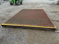 APPROX. 13.2ft x 9.6ft METAL PLATFORM BASE - 6