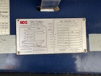 SDC 45ft TRI AXLE FLAT TRAILER ON AIR - 7