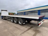 SDC 45ft TRI AXLE FLAT TRAILER ON AIR - 14