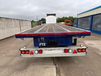 SDC 45ft TRI AXLE FLAT TRAILER ON AIR - 15