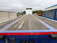 SDC 45ft TRI AXLE FLAT TRAILER ON AIR - 16