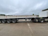SDC 45ft TRI AXLE FLAT TRAILER ON AIR - 21
