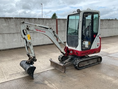 TAKEUCHI TB216 1.9 TON MINI DIGGER