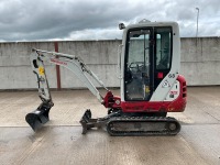 TAKEUCHI TB216 1.9 TON MINI DIGGER - 2