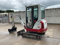 TAKEUCHI TB216 1.9 TON MINI DIGGER - 3