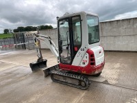 TAKEUCHI TB216 1.9 TON MINI DIGGER - 7