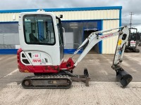 TAKEUCHI TB216 1.9 TON MINI DIGGER - 12