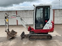TAKEUCHI TB216 1.9 TON MINI DIGGER - 2