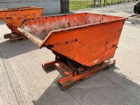 EICHINGER LARGE FORKLIFT TIPPING SKIP (ORANGE) - 3