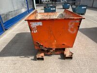 EICHINGER LARGE FORKLIFT TIPPING SKIP (ORANGE) - 6
