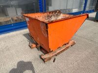 EICHINGER LARGE FORKLIFT TIPPING SKIP (ORANGE) - 7