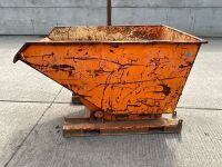 EICHINGER LARGE FORKLIFT TIPPING SKIP (ORANGE) - 4