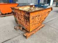 EICHINGER LARGE FORKLIFT TIPPING SKIP (ORANGE) - 7