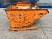 EICHINGER LARGE FORKLIFT TIPPING SKIP (ORANGE) - 8