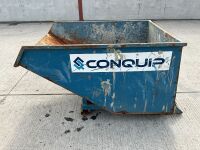 CONQUIP AUTOLOCK FORKLIFT TIPPING SKIP (BLUE) - 4