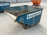 CONQUIP AUTOLOCK FORKLIFT TIPPING SKIP (BLUE) - 3
