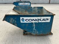 CONQUIP AUTOLOCK FORKLIFT TIPPING SKIP (BLUE) - 4