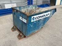 CONQUIP AUTOLOCK FORKLIFT TIPPING SKIP (BLUE) - 7