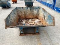 CONQUIP AUTOLOCK FORKLIFT TIPPING SKIP (BLUE) - 2