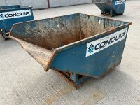 CONQUIP AUTOLOCK FORKLIFT TIPPING SKIP (BLUE) - 3