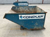 CONQUIP AUTOLOCK FORKLIFT TIPPING SKIP (BLUE) - 4