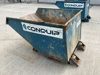 CONQUIP AUTOLOCK FORKLIFT TIPPING SKIP (BLUE) - 5