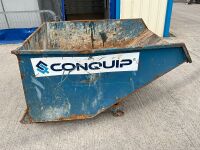 CONQUIP AUTOLOCK FORKLIFT TIPPING SKIP (BLUE) - 8
