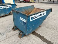CONQUIP AUTOLOCK FORKLIFT TIPPING SKIP (BLUE) - 7