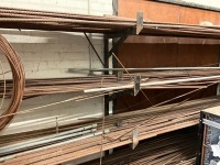 5 TIER METAL STORAGE RACK & CONTENTS OF ASSORTED RE-BAR - 3