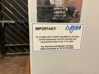 DISA AUTO M30E 3 PHASE DUST EXTRACTOR & 3No. MULTI SMART ARMS - 5
