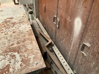 APPROX. 1830mm x 920mm x 850mm VIBRATING TABLE & ASSORTED MOULDS - 5