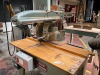 WADKIN BURSGREEN 3 PHASE REDIAL ARM SAW & DEWALT DUST EXTRACTOR - 3