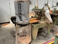 WADKIN BURSGREEN 3 PHASE REDIAL ARM SAW & DEWALT DUST EXTRACTOR - 9