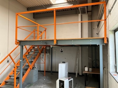 APPROX. 3700mm x 3300mm MEZZANINE FLOOR & 950mm STAIRS (Room 06C31K)