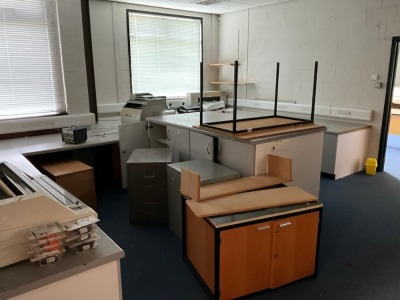 ROOM CONTENTS TO INC. ASSORTED PRINTERS, BINDERS & OFFICE EQUIPMENT (Room 6C60)