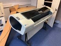 ROOM CONTENTS TO INC. 2No. DESKS, HP DESIGNJET T1100PS, PHOTOCOPIER ETC ( Room 06C62-701) - 9