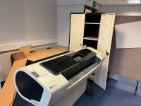 ROOM CONTENTS TO INC. 2No. DESKS, HP DESIGNJET T1100PS, PHOTOCOPIER ETC ( Room 06C62-701) - 10