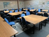 ROOM CONTENTS TO INC. APPROX. 25No. DESKS & 60No CHAIRS (Room 6C63) - 2