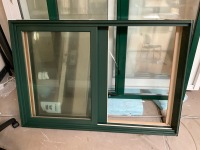 4No. ASSORTED WINDOWS & SLIDING PATIO DOOR (Room 6C64) - 4