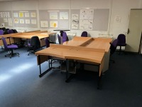 ROOM CONTENTS TO INC. 5No. WORKSTATIONS & 40No SWIVEL CHAIRS (Room 06C57) - 3
