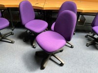 ROOM CONTENTS TO INC. 5No. WORKSTATIONS & 40No SWIVEL CHAIRS (Room 06C57) - 5