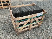 2No. WOODEN CRATES TO INC. APPROX. 340No. 24x12 BANGOR BLUE SLATES - 6