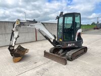 BOBCAT E27Z 2.7 TON MINI DIGGER 